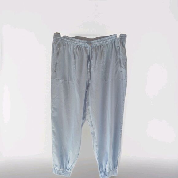 Serra women's Linen joggers XL elastic waist pull on coastal - Picture 1 of 8